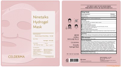 Ninetalks Mask (Ninetalks Hydrogel Mask Label Draft)